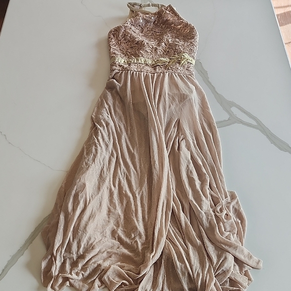 Revolution Other - Revolution Beige And Gold Dancewear - Child Large